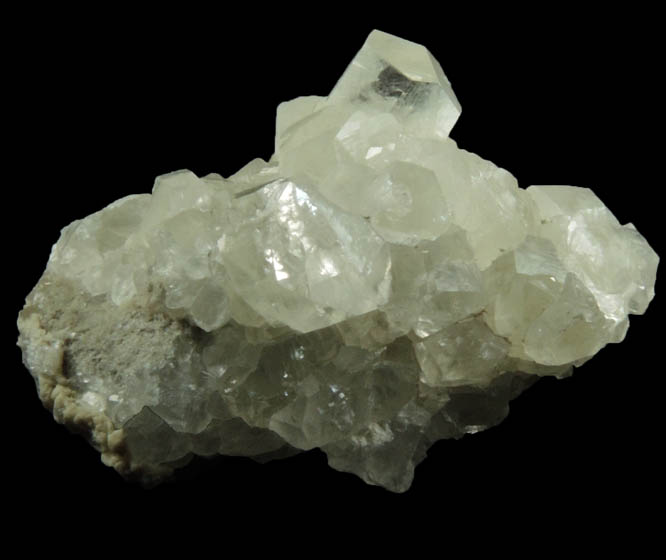 Calcite from road construction, Route 360 at Bee Cave Road, Austin, Travis County, Texas