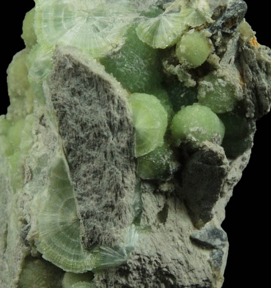 Wavellite from Mauldin Mountain, Montgomery County, Arkansas