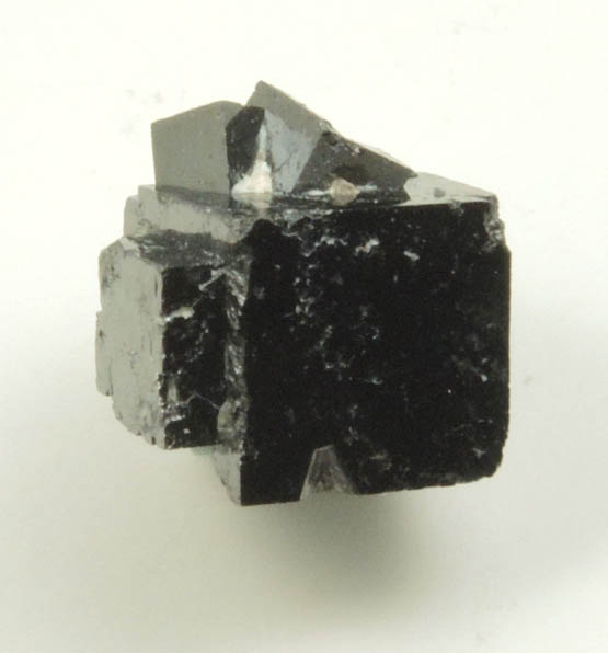 Magnetite exhibiting rare cubic habit from ZCA Mine No. 4, Fowler Ore Body, 2500' Level, Balmat, St. Lawrence County, New York