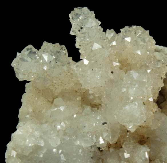Quartz pseudomorph after Anhydrite from Bennett Prospect, Southbury, New Haven County, Connecticut
