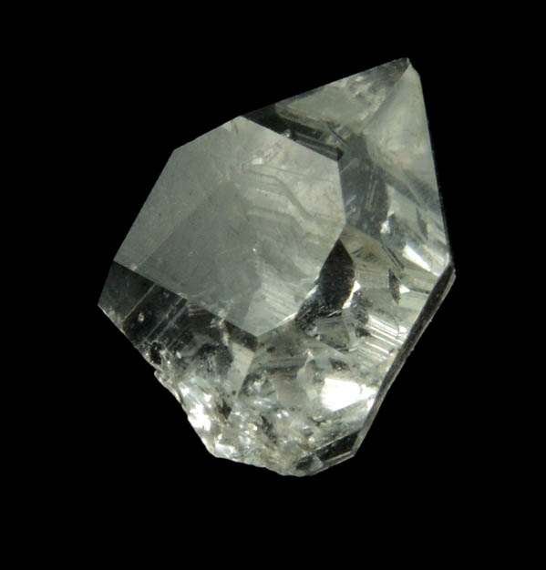 Quartz var. Herkimer Diamond from Hickory Hill Diamond Diggings, Fonda, Montgomery County, New York