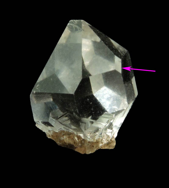 Quartz var. Herkimer Diamond from Hickory Hill Diamond Diggings, Fonda, Montgomery County, New York