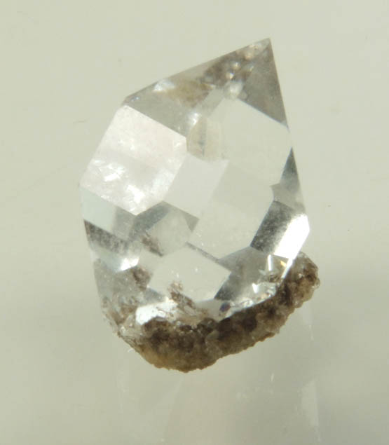 Quartz var. Herkimer Diamond from Hickory Hill Diamond Diggings, Fonda, Montgomery County, New York