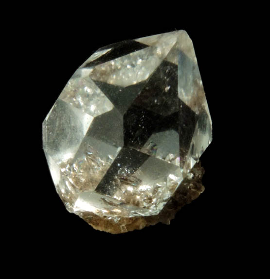 Quartz var. Herkimer Diamond from Hickory Hill Diamond Diggings, Fonda, Montgomery County, New York