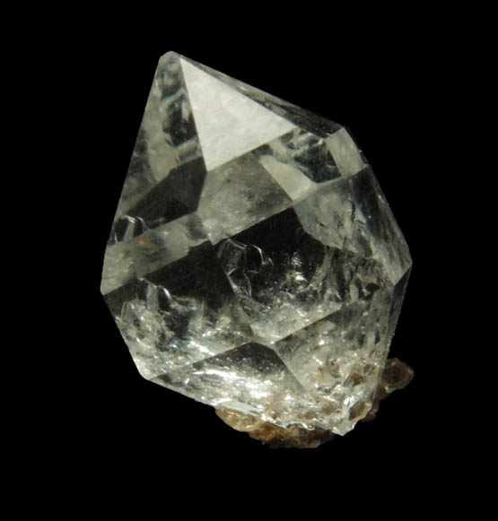 Quartz var. Herkimer Diamond from Hickory Hill Diamond Diggings, Fonda, Montgomery County, New York