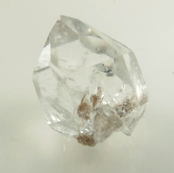 Quartz var. Herkimer Diamond with rare {2111} S-faces from Hickory Hill Diamond Diggings, Fonda, Montgomery County, New York