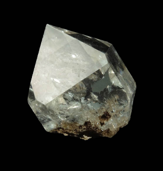 Quartz var. Herkimer Diamond from Hickory Hill Diamond Diggings, Fonda, Montgomery County, New York