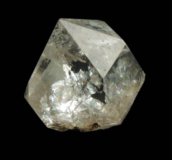 Quartz var. Herkimer Diamond from Hickory Hill Diamond Diggings, Fonda, Montgomery County, New York