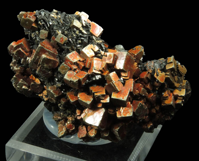 Pyrite on Magnetite from French Creek Iron Mines, St. Peters, Chester County, Pennsylvania