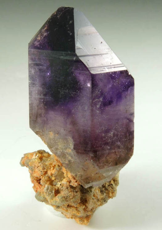 Quartz var. Amethyst Quartz from Goboboseb Mountains, 43 km west of Brandberg Mountain, Erongo region, Namibia