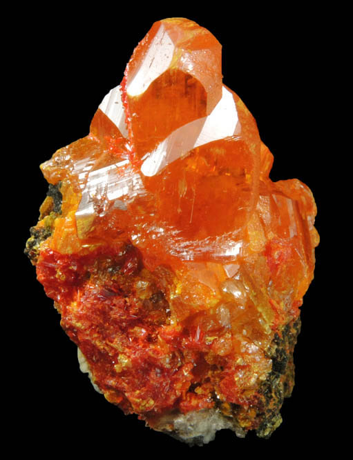 Orpiment with Realgar from Mercur District, Toole County, Utah