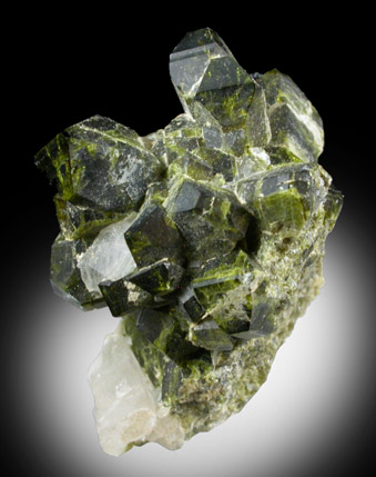 Epidote from Calumet Mine, 12 km NNE of Salida, Chaffee County, Colorado