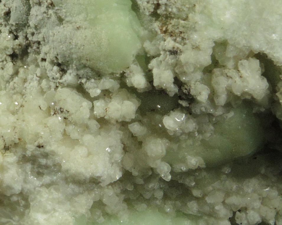 Prehnite, Calcite, Apophyllite, Datolite from Millington Quarry, Bernards Township, Somerset County, New Jersey