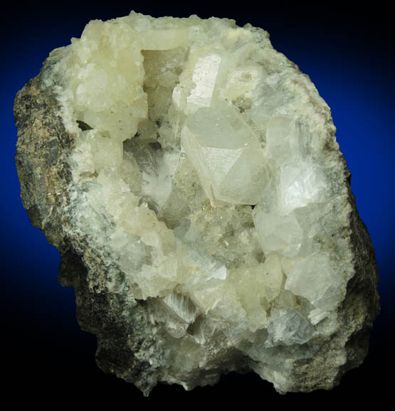 Apophyllite, Laumontite, Datolite from Upper New Street Quarry, Paterson, Passaic County, New Jersey