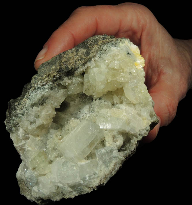 Apophyllite, Laumontite, Datolite from Upper New Street Quarry, Paterson, Passaic County, New Jersey