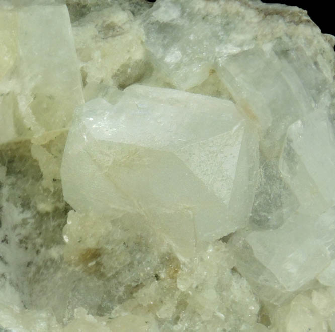 Apophyllite, Laumontite, Datolite from Upper New Street Quarry, Paterson, Passaic County, New Jersey