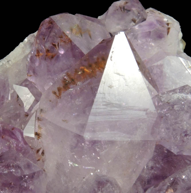 Quartz var. Amethyst with Hematite-Goethite inclusions from Alto Uruguai, Rio Grande do Sul, Brazil