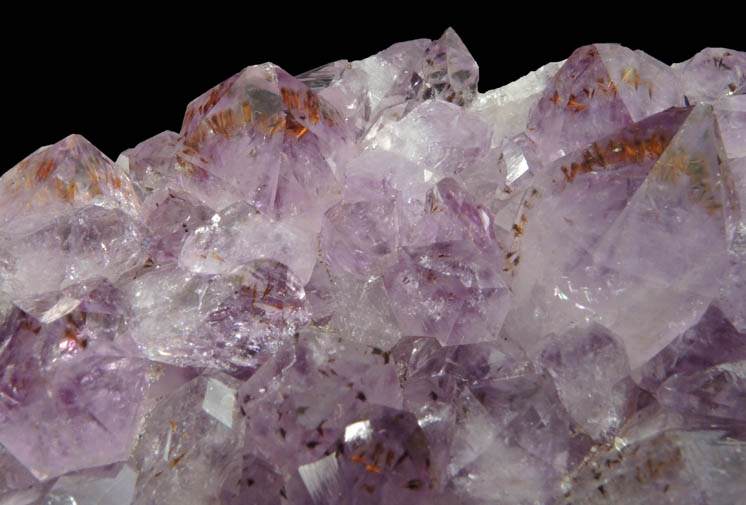 Quartz var. Amethyst with Hematite-Goethite inclusions from Alto Uruguai, Rio Grande do Sul, Brazil