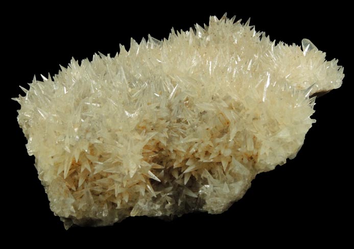 Calcite with Goethite inclusions from Millington Quarry, Bernards Township, Somerset County, New Jersey