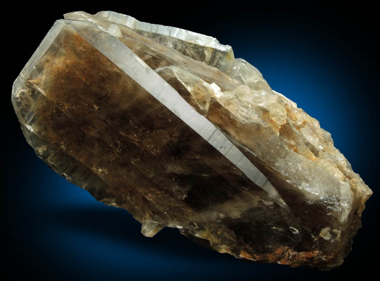 Quartz var. Smoky Quartz from North Moat Mountain, Bartlett, Carroll County, New Hampshire