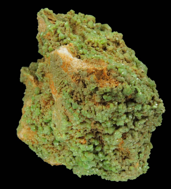 Pyromorphite from Driggith Mine, Caldbeck Fells, Cumbria, England