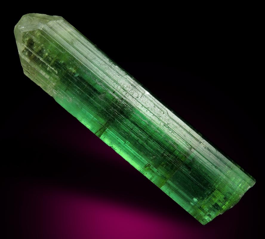 Elbaite Tourmaline from Havey Quarry, Friday 13th Pocket, Poland, Androscoggin County, Maine