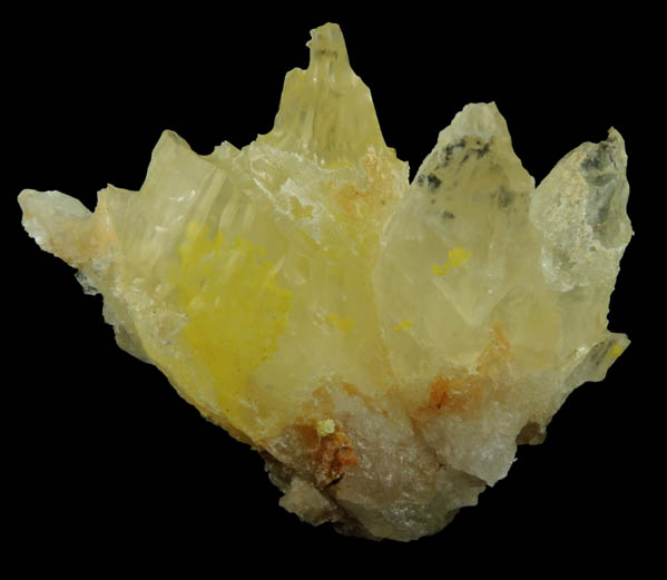 Calcite with Brucite(?) inclusions from Khwaye Mine, Loralai, northwestern Baluchistan, Pakistan