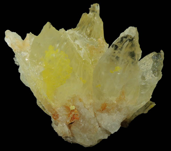 Calcite with Brucite(?) inclusions from Khwaye Mine, Loralai, northwestern Baluchistan, Pakistan