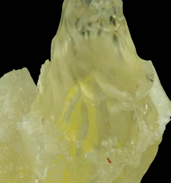 Calcite with Brucite(?) inclusions from Khwaye Mine, Loralai, northwestern Baluchistan, Pakistan