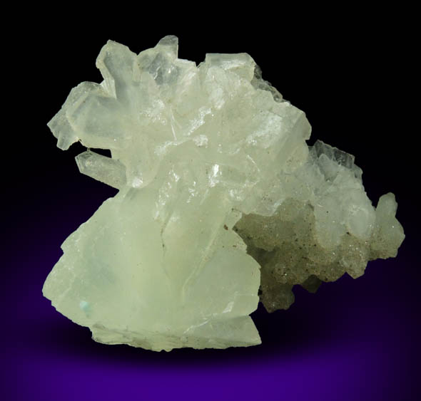 Prehnite from Millington Quarry, Bernards Township, Somerset County, New Jersey