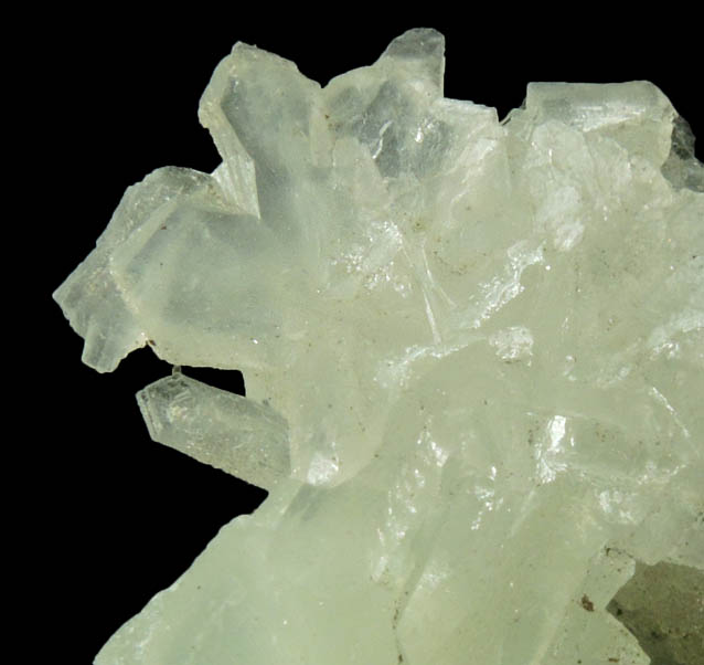 Prehnite from Millington Quarry, Bernards Township, Somerset County, New Jersey