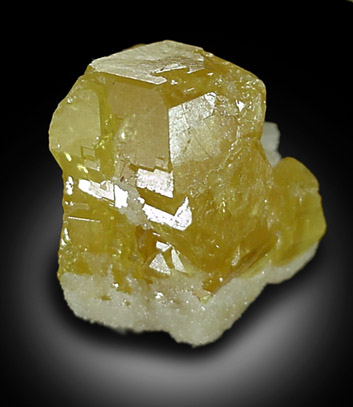 Sulfur from Floristella, Sicily, Italy