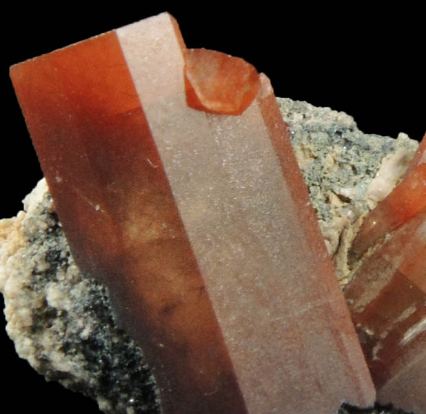 Topaz with Rutile inclusions from Durango, Mexico