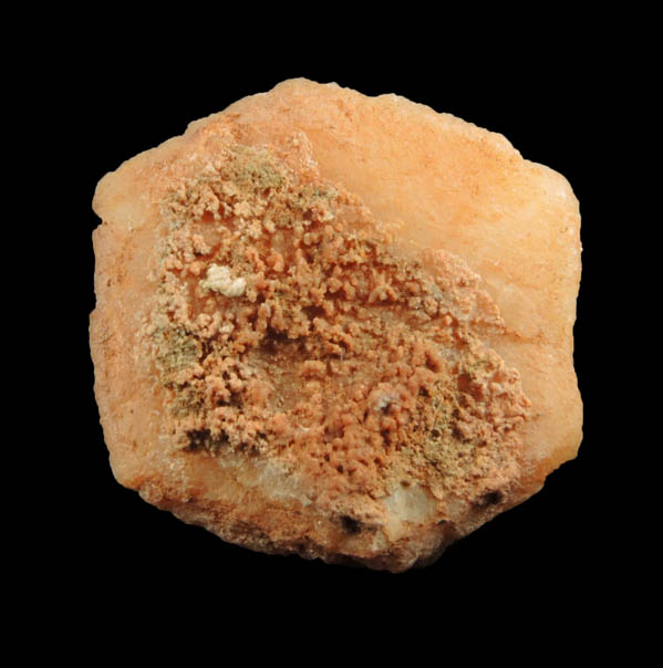 Aragonite (pseudo-hexagonal twinned crystal) from Barrel Spring Creek, Albany County, Wyoming