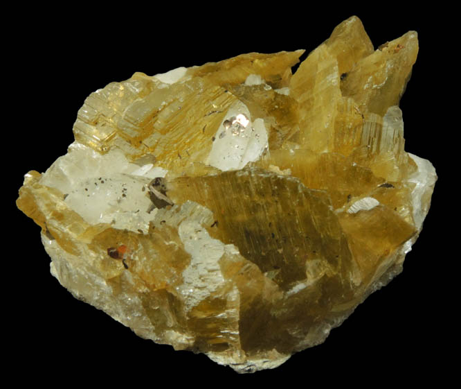 Siderite, Dolomite and Pyrrhotite from Morro Velho Mine, Nova Lima, Minas Gerais, Brazil