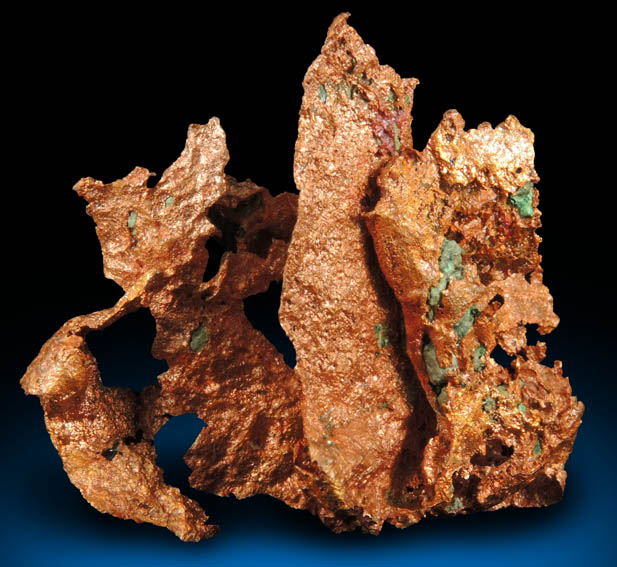 Copper (naturally crystallized native copper) from Keweenaw Peninsula Copper District, Michigan