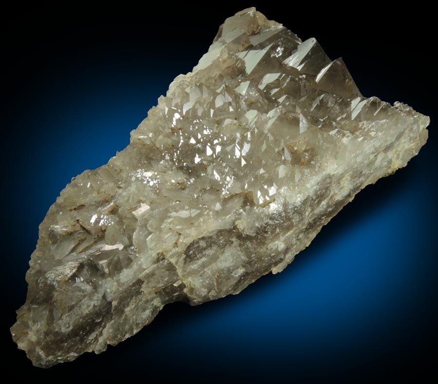 Quartz var. Smoky Quartz from North Moat Mountain, Bartlett, Carroll County, New Hampshire