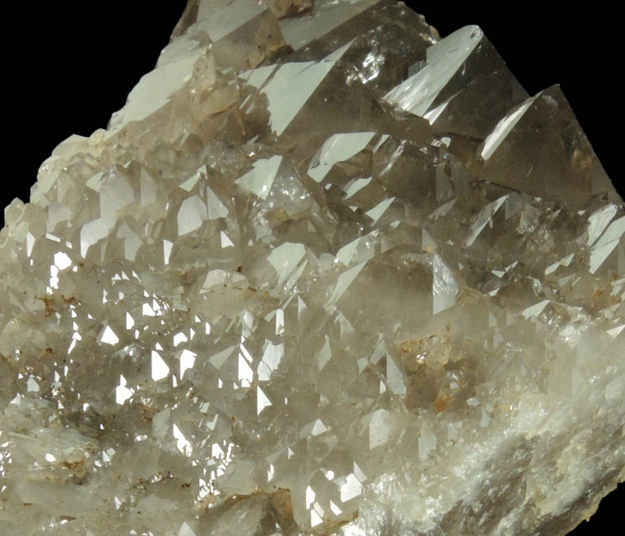 Quartz var. Smoky Quartz from North Moat Mountain, Bartlett, Carroll County, New Hampshire