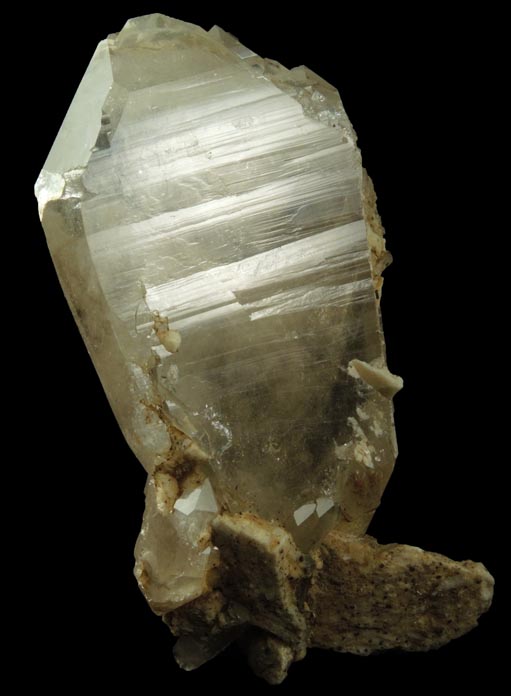 Quartz var. Smoky Quartz from North Moat Mountain, Bartlett, Carroll County, New Hampshire