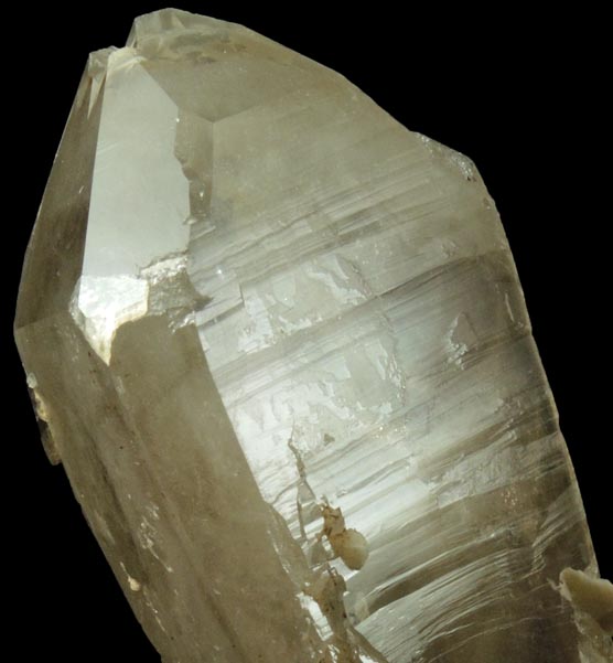 Quartz var. Smoky Quartz from North Moat Mountain, Bartlett, Carroll County, New Hampshire