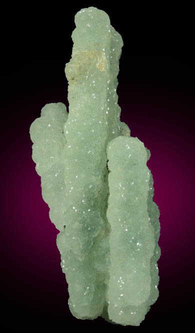 Prehnite pseudomorphs after Anhydrite from Millington Quarry, Bernards Township, Somerset County, New Jersey