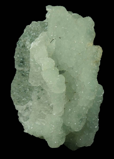 Prehnite pseudomorphs after Anhydrite from Millington Quarry, Bernards Township, Somerset County, New Jersey