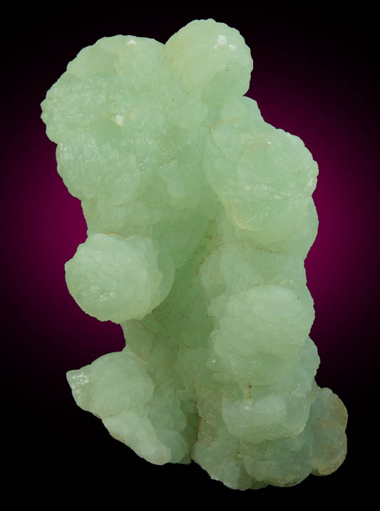 Prehnite from Millington Quarry, Bernards Township, Somerset County, New Jersey