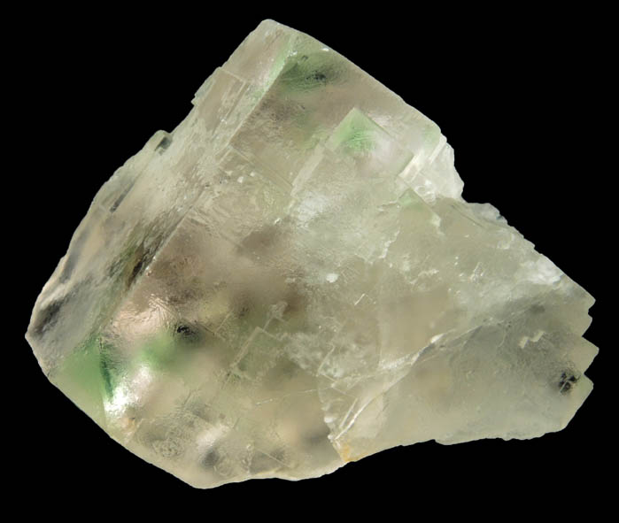 Fluorite with internal color zoning from Pea Blanca Mine, San Pablo de Borbur, Vasquez-Yacopi Mining District, Boyac Department, Colombia