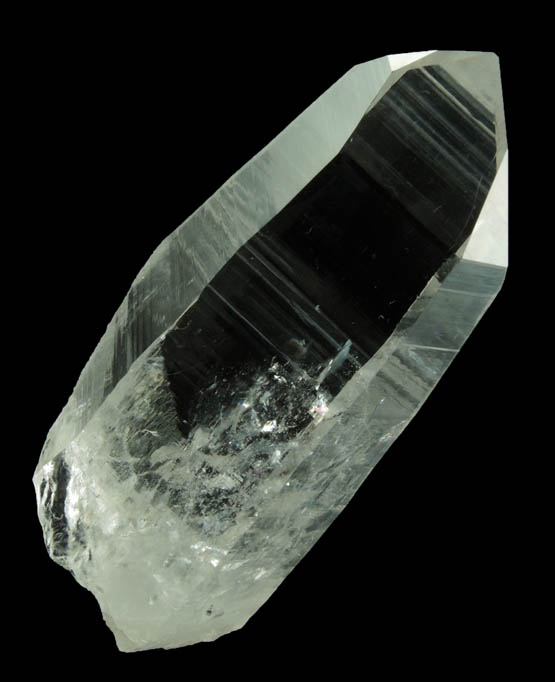 Quartz (optical-grade) with rare crystal faces from Pea Blanca Mine, San Pablo de Borbur, Vasquez-Yacopi Mining District, Boyac Department, Colombia