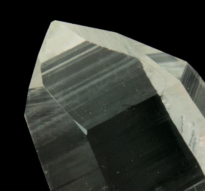 Quartz (optical-grade) with rare crystal faces from Pea Blanca Mine, San Pablo de Borbur, Vasquez-Yacopi Mining District, Boyac Department, Colombia