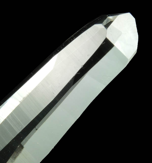 Quartz (optical-grade) with rare crystal faces from Pea Blanca Mine, San Pablo de Borbur, Vasquez-Yacopi Mining District, Boyac Department, Colombia