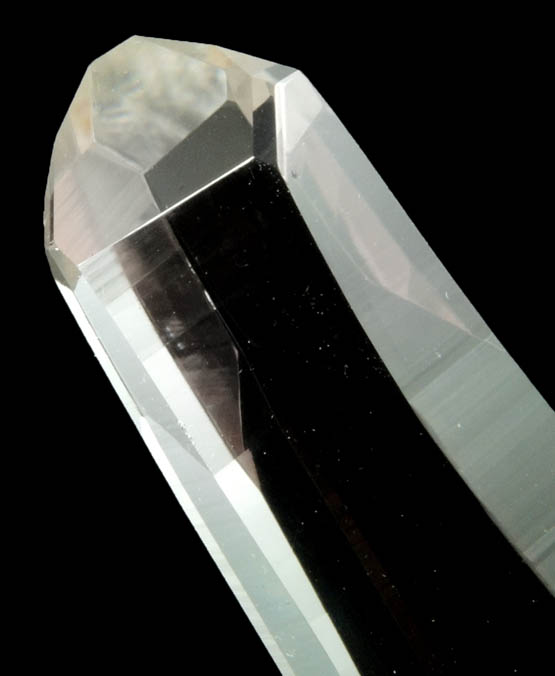 Quartz (optical-grade) with rare crystal faces from Pea Blanca Mine, San Pablo de Borbur, Vasquez-Yacopi Mining District, Boyac Department, Colombia