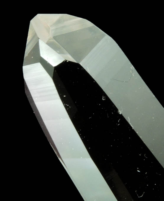 Quartz (optical-grade) with rare crystal faces from Pea Blanca Mine, San Pablo de Borbur, Vasquez-Yacopi Mining District, Boyac Department, Colombia