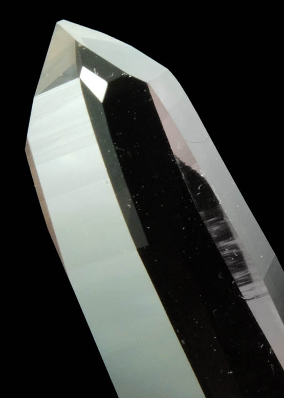 Quartz (optical-grade) with rare crystal faces from Pea Blanca Mine, San Pablo de Borbur, Vasquez-Yacopi Mining District, Boyac Department, Colombia